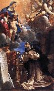 Lodovico Carracci La Vierge et l'Enfant apparaissant a saint Hyacinthe Spain oil painting artist